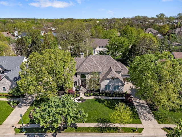 3906 Tarrington Ln, Columbus, OH 43220 - drone / aerial view