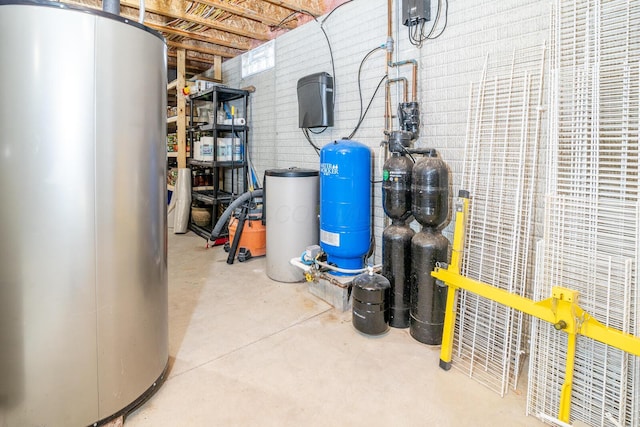 utilities featuring water heater