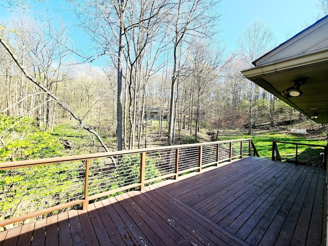 view of deck