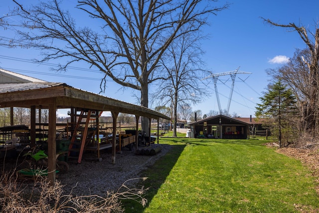 9704 Loudon St, Johnstown, OH 43031 - view of yard