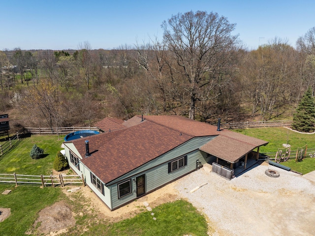 9704 Loudon St, Johnstown, OH 43031 - birds eye view of property