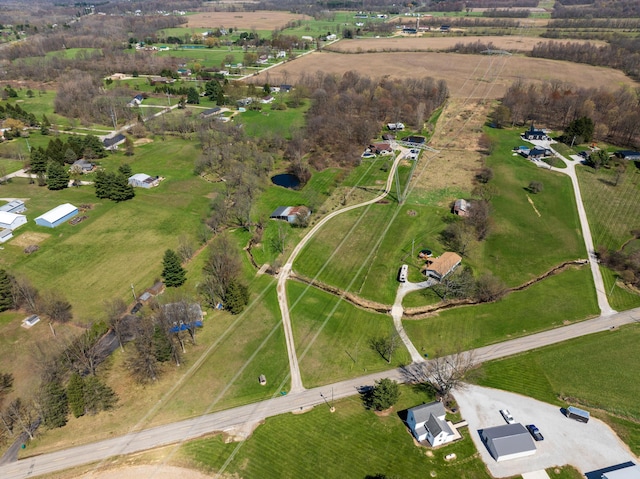 9704 Loudon St, Johnstown, OH 43031 - bird's eye view with a rural view