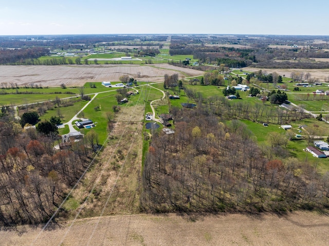 9704 Loudon St, Johnstown, OH 43031 - aerial view with a rural view