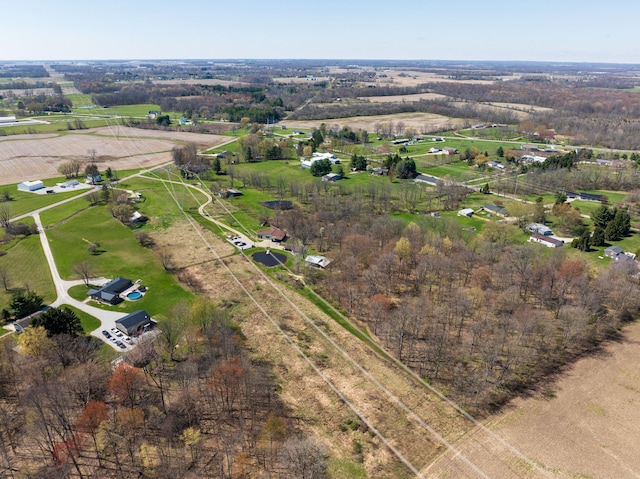 9704 Loudon St, Johnstown, OH 43031 - bird's eye view with a rural view
