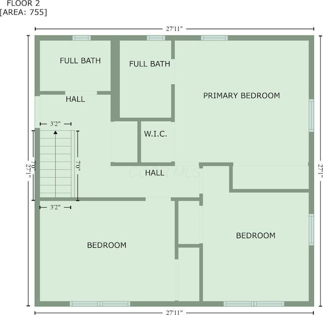 1005 Glenn Ave, Washington Court House, OH 43160 - floor plan / room layout