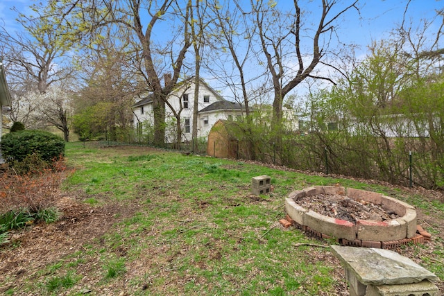 view of yard