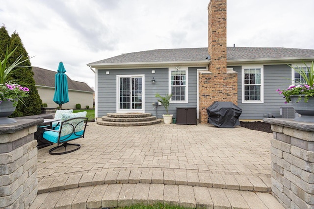 view of patio / terrace with grilling area