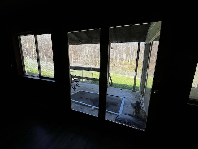 view of doorway