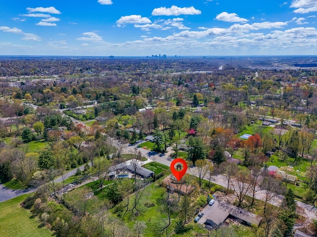 3434 Fishinger Rd, Columbus, OH 43221 - bird's eye view