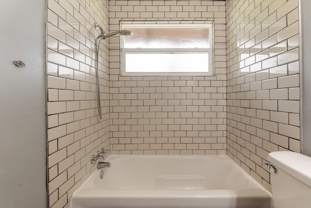 3434 Fishinger Rd, Columbus, OH 43221 - bathroom with shower / bathing tub combination and toilet