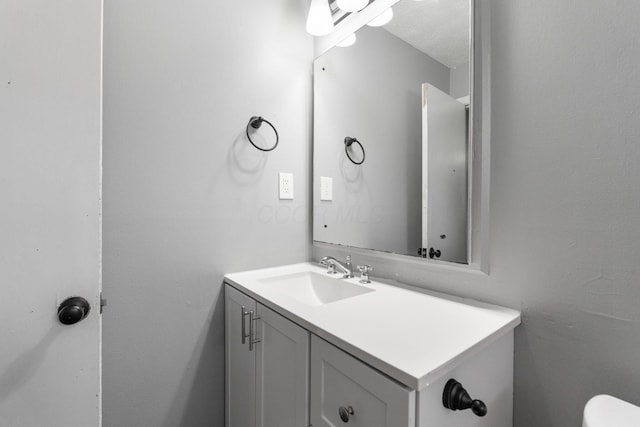 3434 Fishinger Rd, Columbus, OH 43221 - half bathroom with toilet and vanity