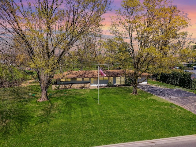 3434 Fishinger Rd, Columbus, OH 43221 - view of front facade with a lawn