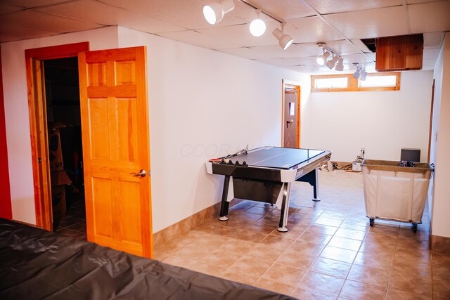 17920 Miller Rd, Richwood, OH 43344 - recreation room featuring track lighting