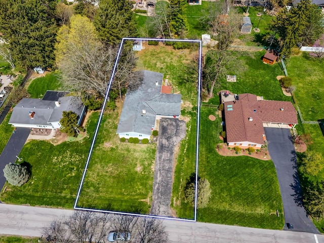 3318 Darbyshire Dr, Hilliard, OH 43026 - bird's eye view