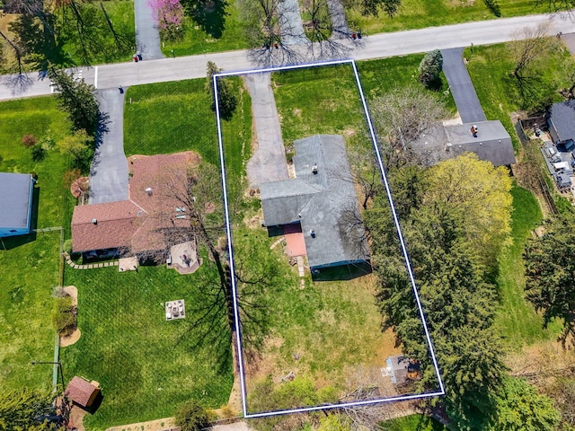 3318 Darbyshire Dr, Hilliard, OH 43026 - birds eye view of property