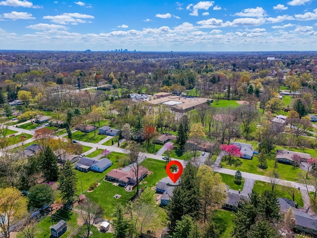 3318 Darbyshire Dr, Hilliard, OH 43026 - birds eye view of property