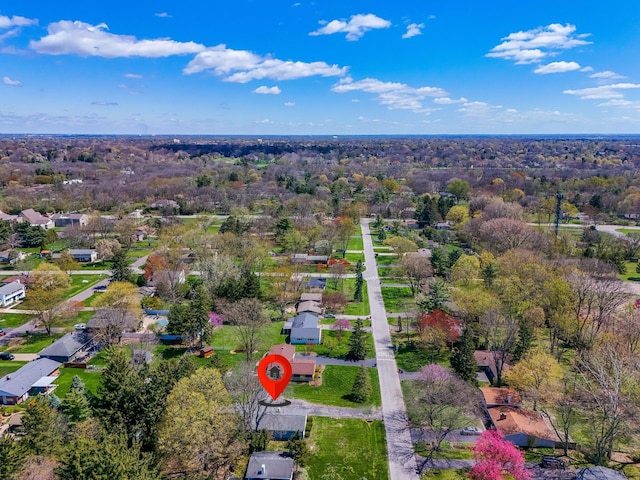 3318 Darbyshire Dr, Hilliard, OH 43026 - bird's eye view featuring a residential view