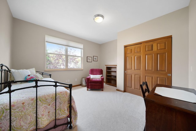 2882 Kool Air Way, Columbus, OH 43231 - bedroom featuring baseboards, carpet flooring, and a closet
