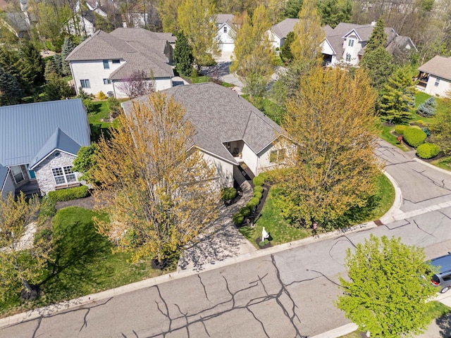 2882 Kool Air Way, Columbus, OH 43231 - birds eye view of property with a residential view