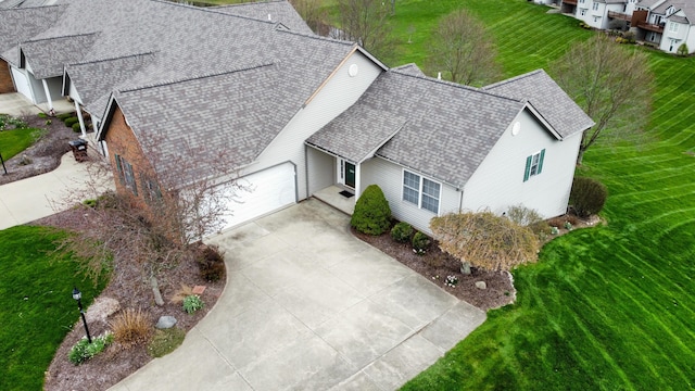 aerial view