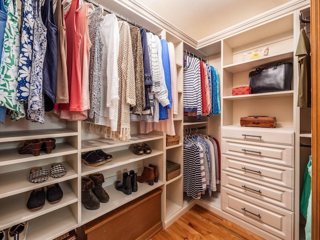 4159 Rowanne Rd, Columbus, OH 43214 - spacious closet with light wood-style flooring