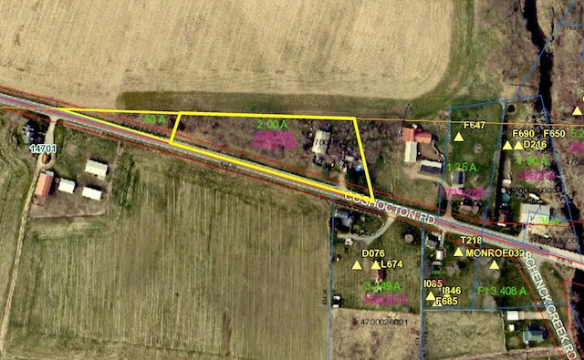 20821 Coshocton Rd, Mount Vernon, OH 43050 - aerial map of property and surrounding area