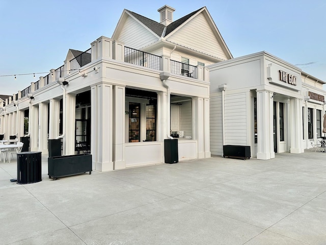 6212 Joes Hopper Rd, Columbus, OH 43230 - rear view of property featuring a patio and a balcony