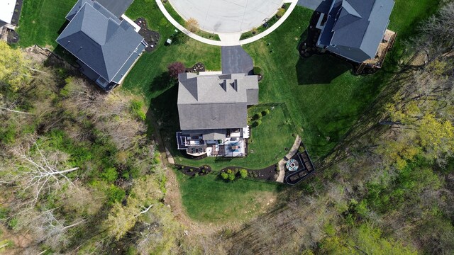 drone / aerial view
