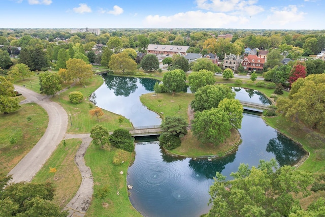 1719 Oak St, Columbus, OH 43205 - aerial view with a water view
