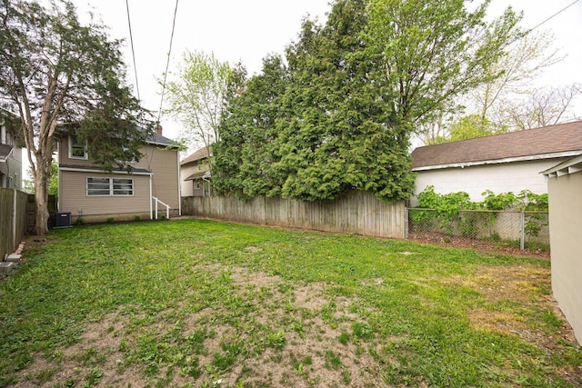 196 E Woodrow Ave, Columbus, OH 43207 - view of yard with cooling unit