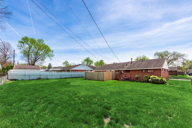 6350 Roselawn Ave, Reynoldsburg, OH 43068 - view of yard featuring fence