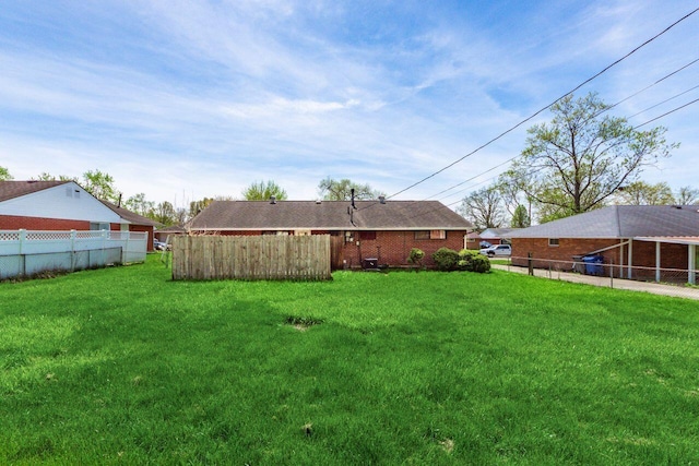 6350 Roselawn Ave, Reynoldsburg, OH 43068 - view of yard featuring fence