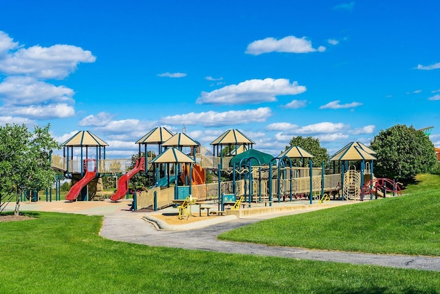 7766 Dickens Ct, Delaware, OH 43015 - community playground with a yard
