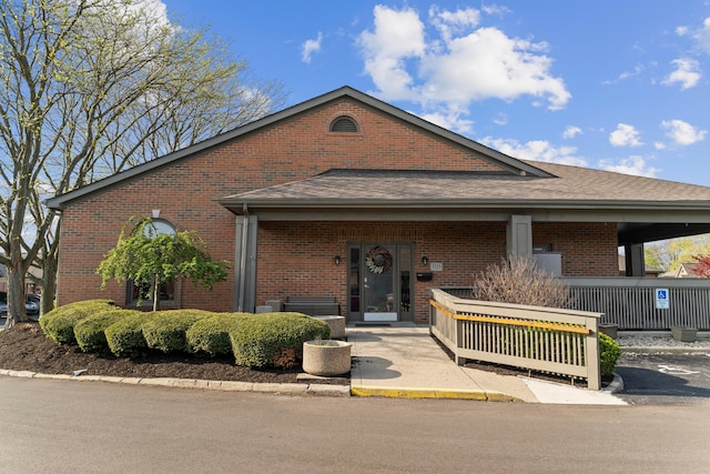 5796 Thada Ln, Columbus, OH 43229 - bungalow with brick siding and a porch