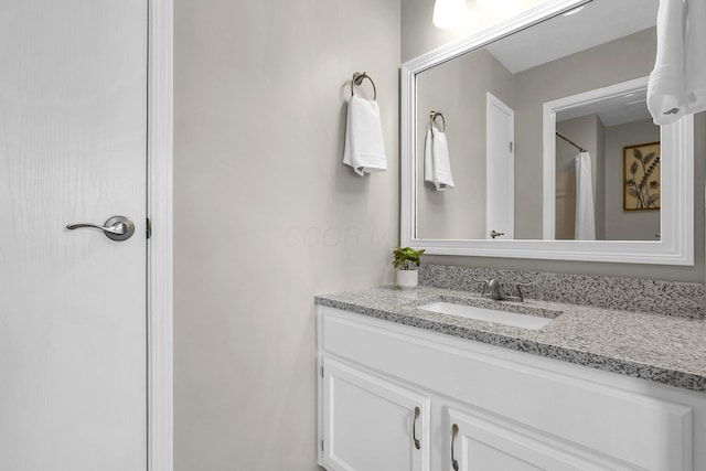 full bathroom with vanity