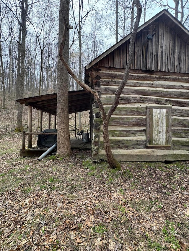 0 Bellia Rd, Laurelville, OH 43135 - view of side of property featuring log exterior