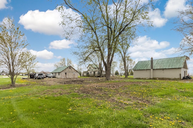 720 Green Cook Rd, Sunbury, OH 43074 - view of yard with an outbuilding and a pole building