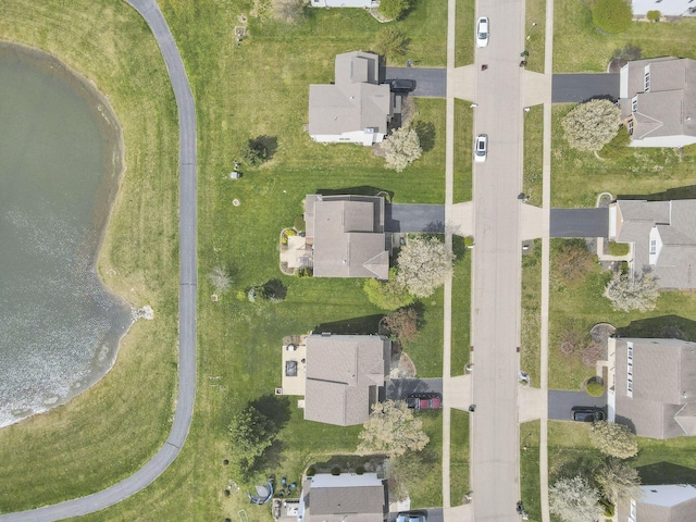 drone / aerial view featuring a residential view
