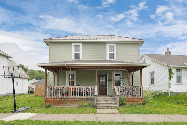 940 3rd St, Logan, OH 43138 - view of front of home with a porch