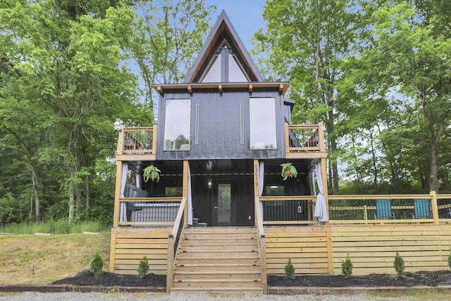 62579 Dunkle Creek Rd, Mcarthur, OH 45651 - view of front of house featuring stairs