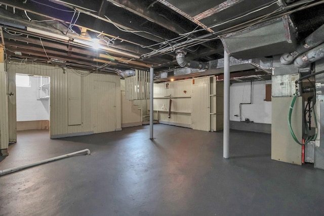 461 E N Broadway St, Columbus, OH 43214 - below grade area with heating unit