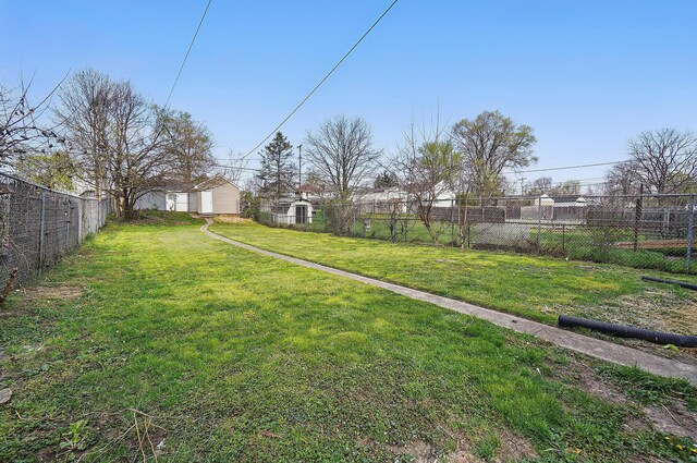 219 Belvidere Ave, Columbus, OH 43223 - view of yard with fence