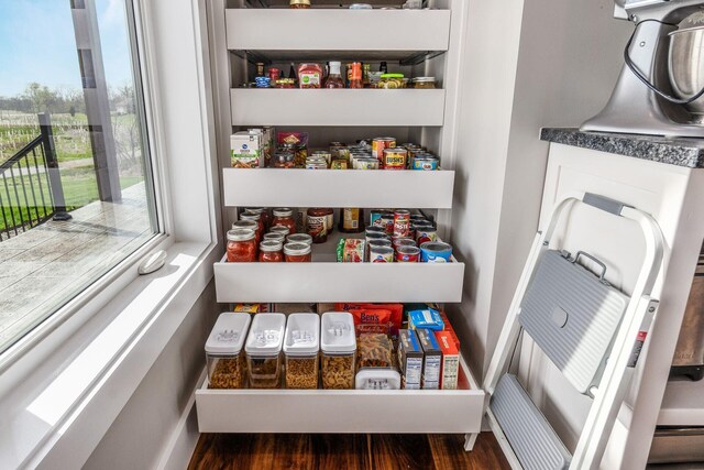 view of pantry