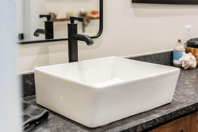 room details with a sink