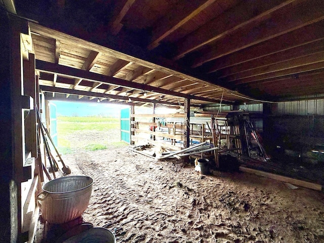 15825 State Route 207, Mount Sterling, OH 43143 - interior space featuring an exterior structure