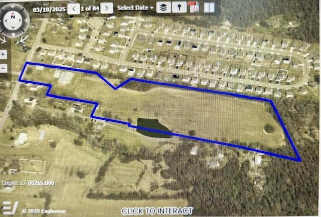 15825 State Route 207, Mount Sterling, OH 43143 - map / location with property parcel outlined