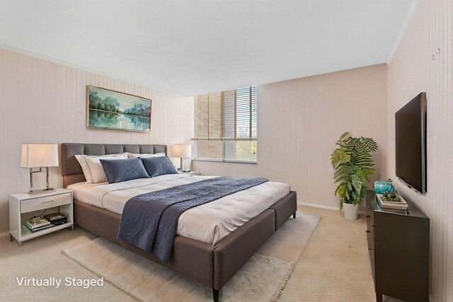 1000 Urlin Ave Unit 520, Columbus, OH 43212 - bedroom featuring light colored carpet