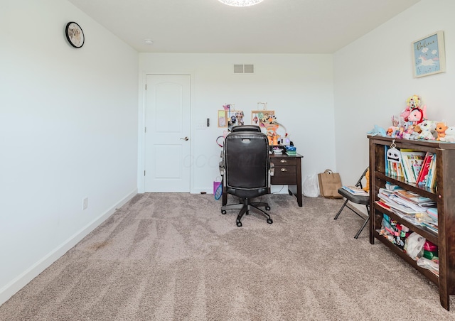 9295 Dewitt Dr, Plain City, OH 43064 - carpeted office with baseboards and visible vents