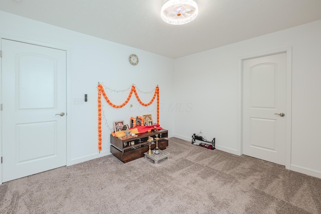 9295 Dewitt Dr, Plain City, OH 43064 - game room with baseboards and carpet