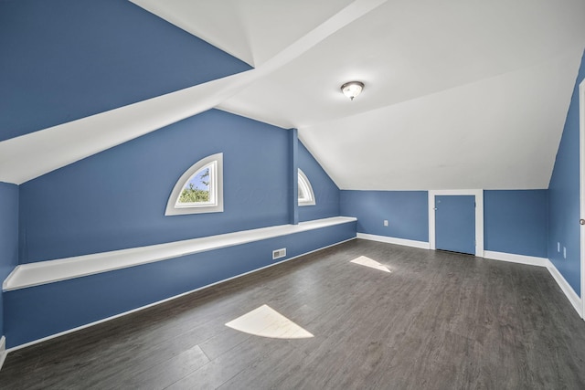1812 Newark Granville Rd, Granville, OH 43023 - bonus room with wood finished floors, lofted ceiling, and baseboards